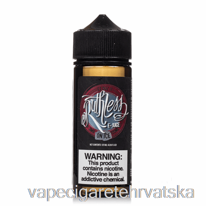 Vape Cigarete Ez Duz It On Ice - Nemilosrdna Para - 120ml 0mg